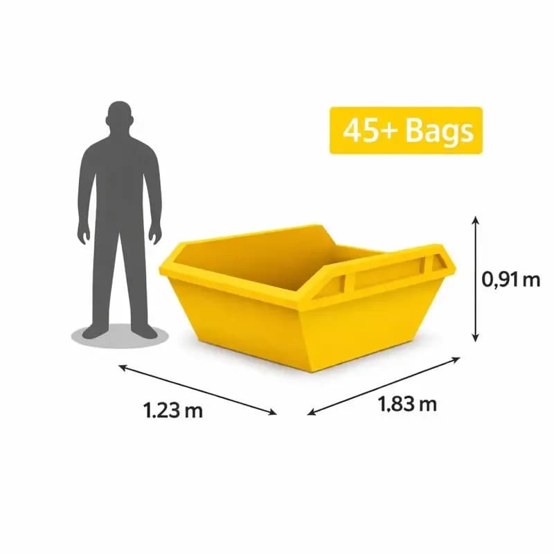 Midi Skip - 4 cubic yards