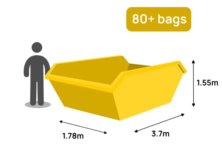 Extra Large Skip - 10 cubic yards