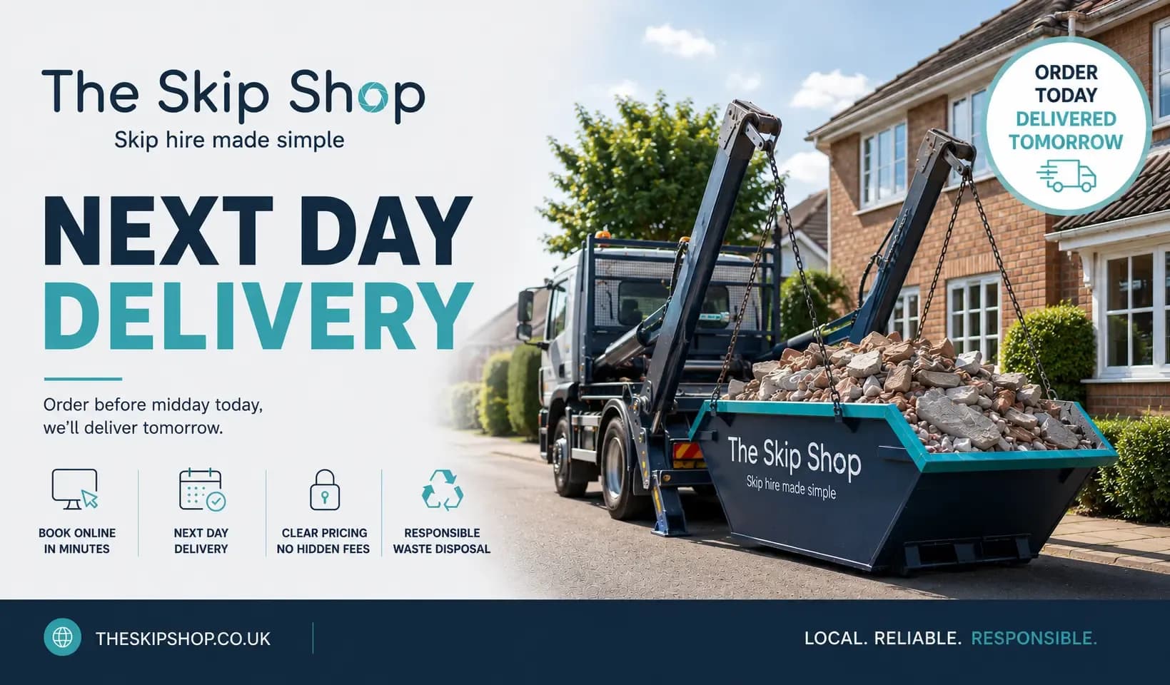 We Now Offer Next Day Skip Delivery: How It Works